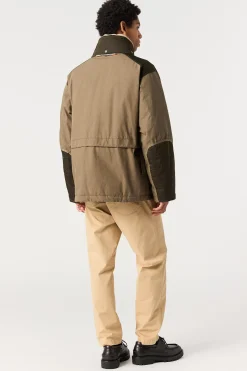 Parajumpers Donsjassen|Jasjes-SWORD B. - FIELD JACKET EARTH-DEEP MOSS