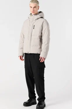 Parajumpers Regenjassen|Donsjassen-TAIGA - JACK MET CAPUCHON CHATEAU GREY