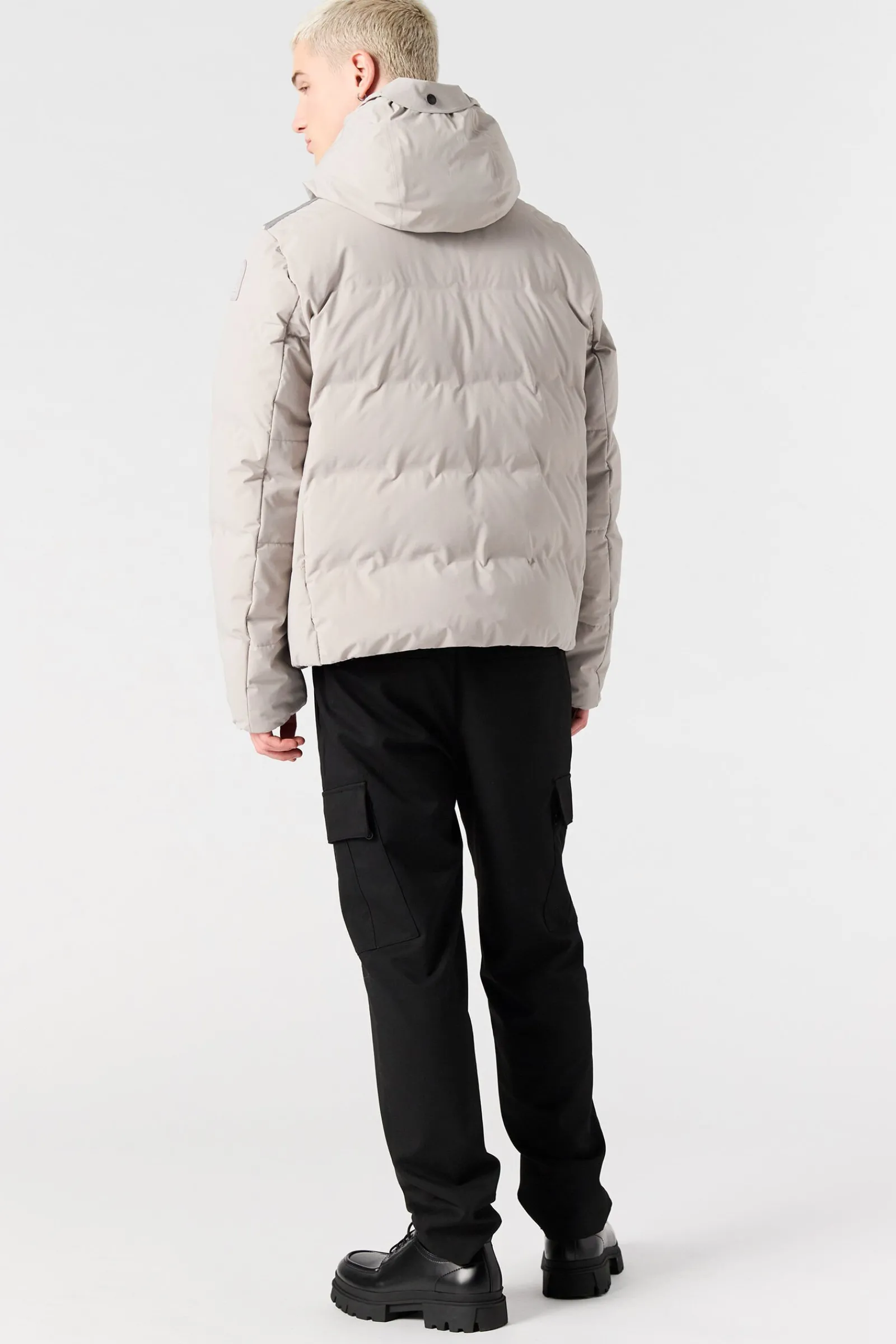 Parajumpers Regenjassen|Donsjassen-TAIGA - JACK MET CAPUCHON CHATEAU GREY