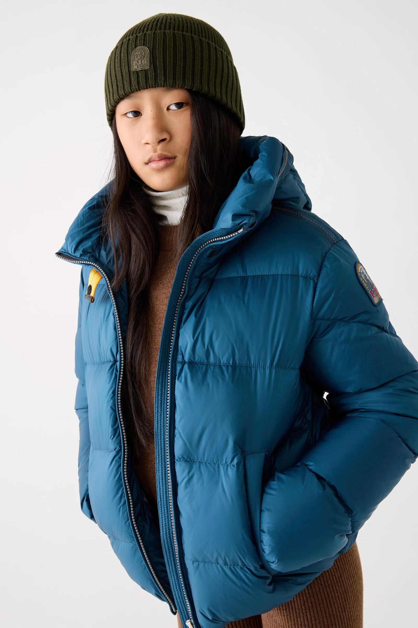 Parajumpers Meisjes-TILLY - DONSJACK MET CAPUCHON MOONBEAM