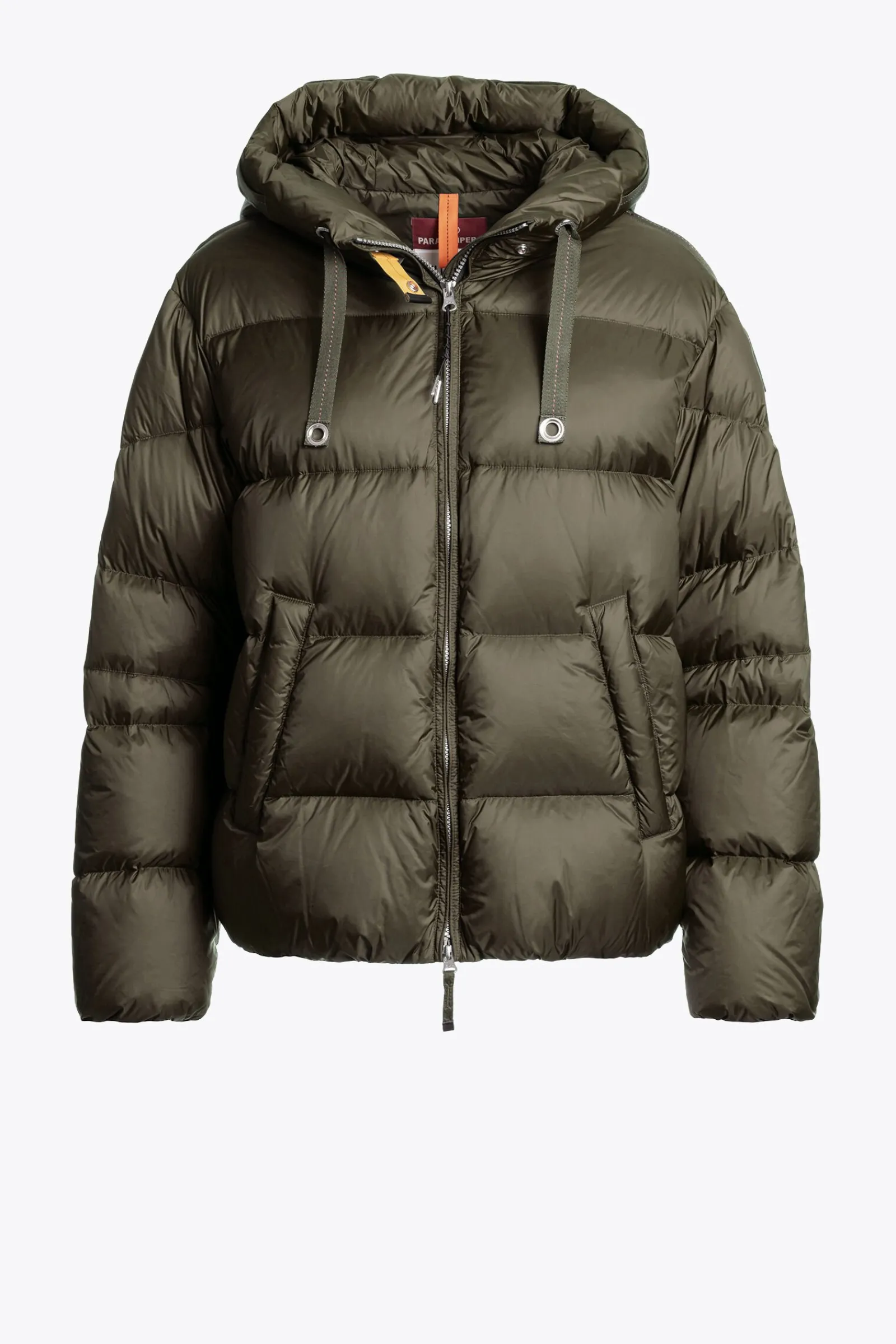 Parajumpers Donsjassen-TILLY - DONSJACK MET CAPUCHON OLIVE GREY