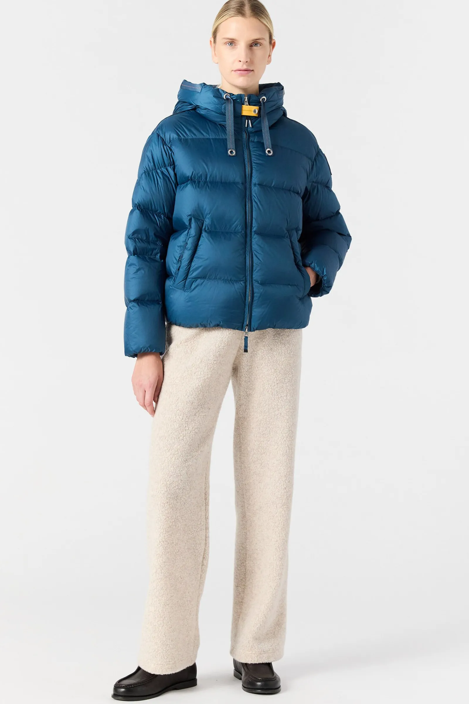 Parajumpers Donsjassen-TILLY - DONSJACK MET CAPUCHON OLIVE GREY