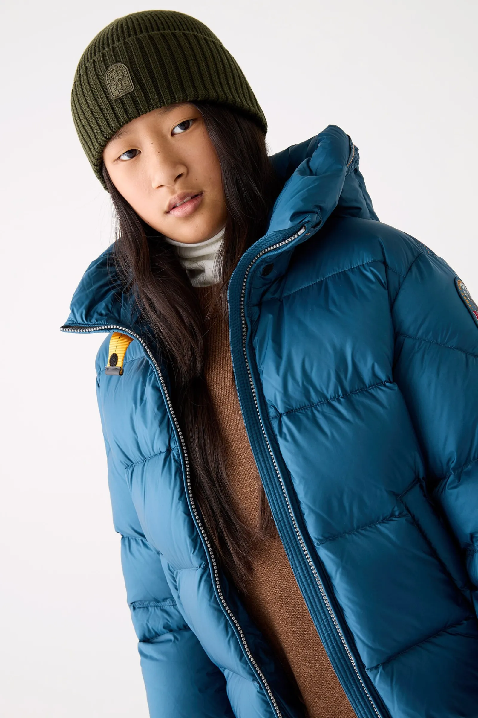 Parajumpers Meisjes-TILLY - DONSJACK MET CAPUCHON BLACK