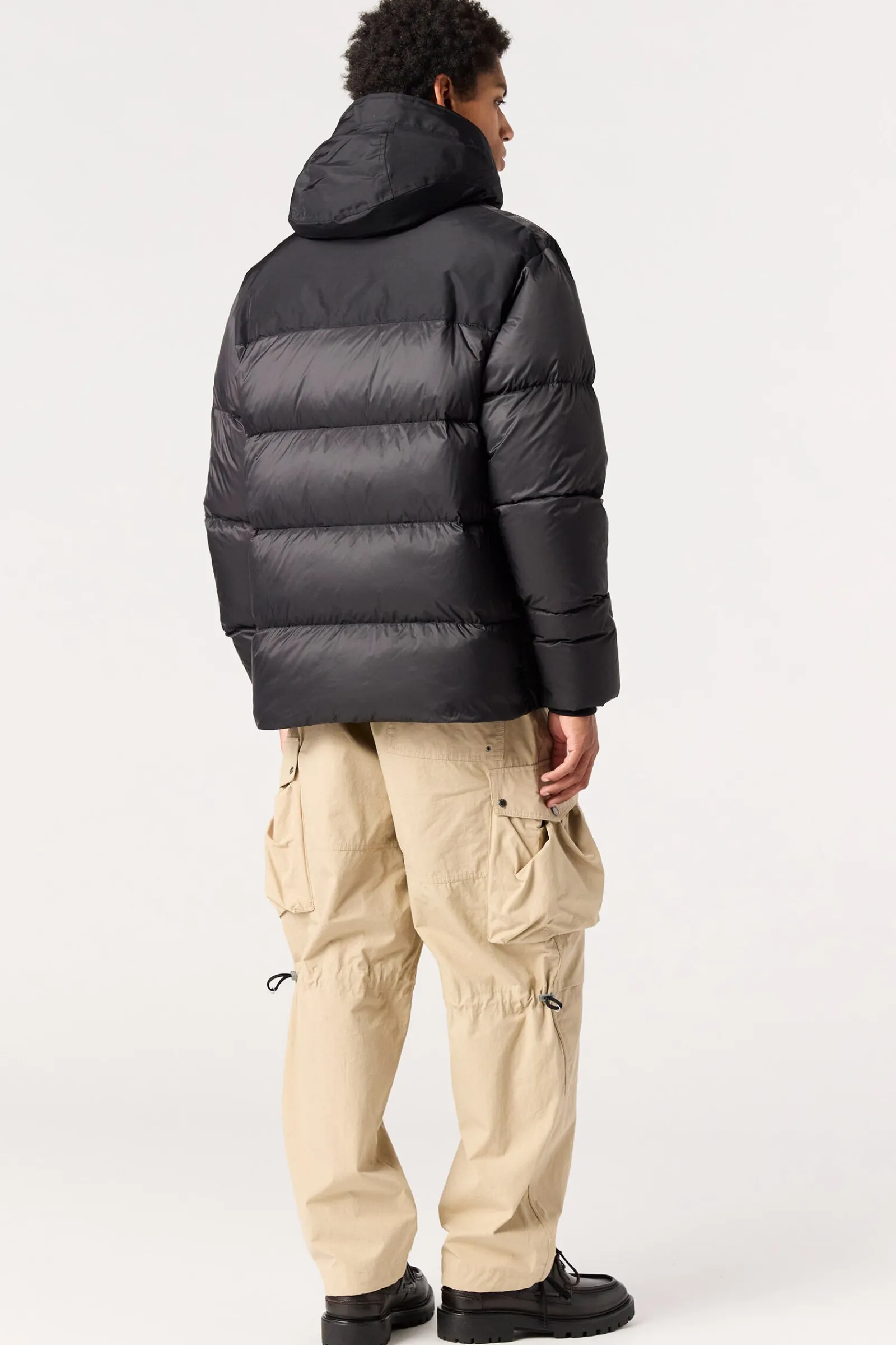 Parajumpers Donsjassen|Jasjes-TYRIK - JACK MET CAPUCHON OLIVE GREY