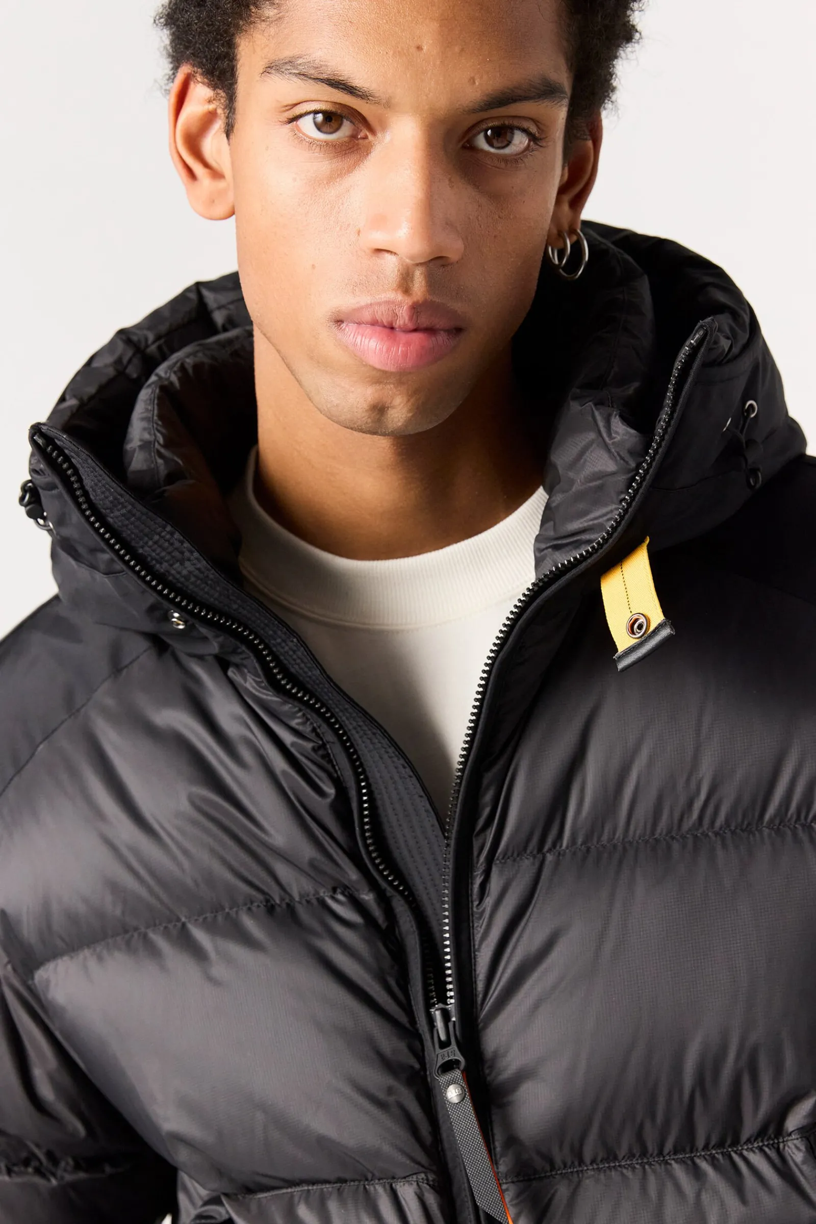 Parajumpers Donsjassen|Jasjes-TYRIK - JACK MET CAPUCHON OLIVE GREY