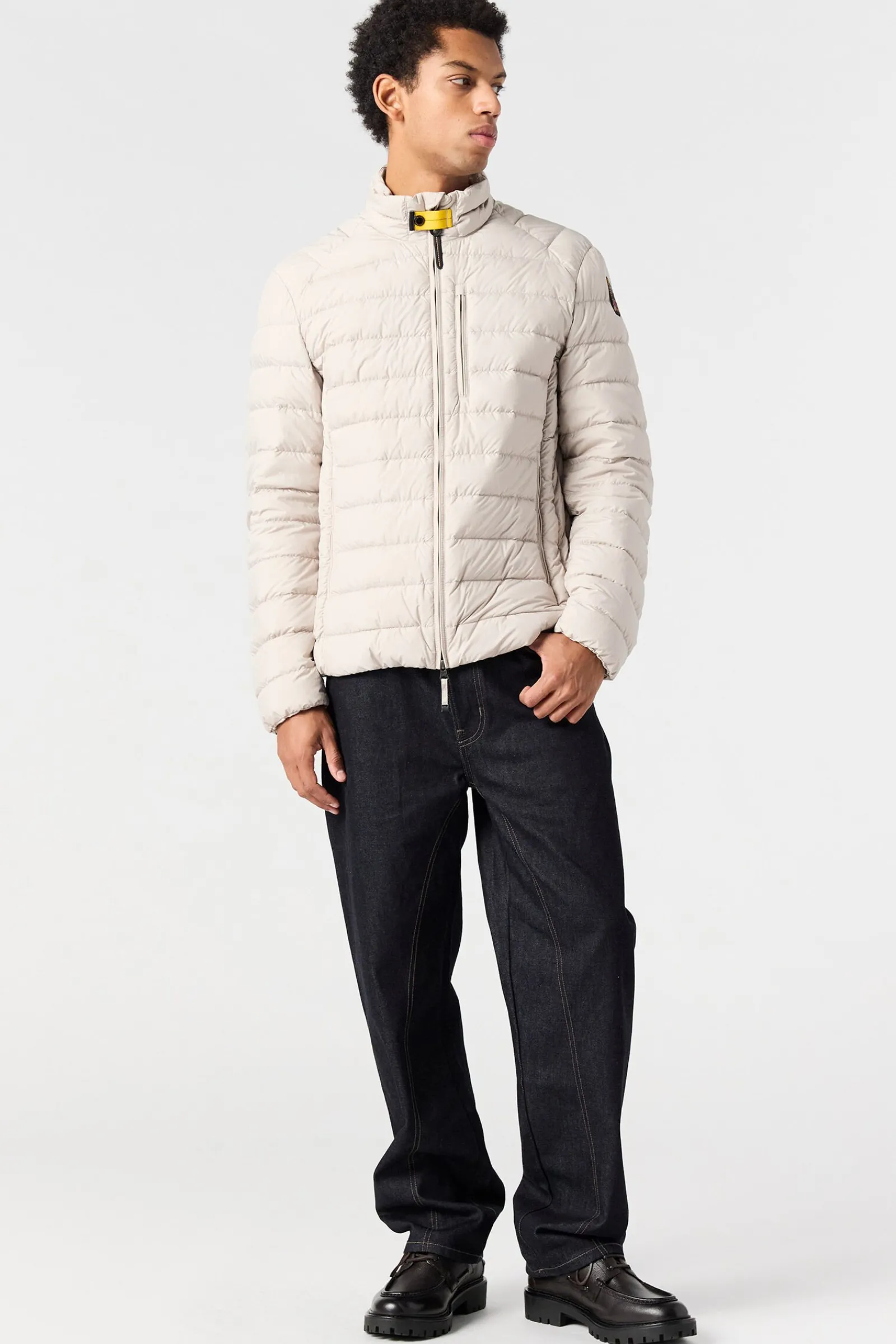 Parajumpers Donsjassen-UGO - KORT DONSJACK PURITAN GREY