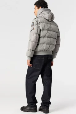 Parajumpers Bomberjacken|Donsjassen-WILMONT - BOMBERJACK MET CAPUCHON BLACK