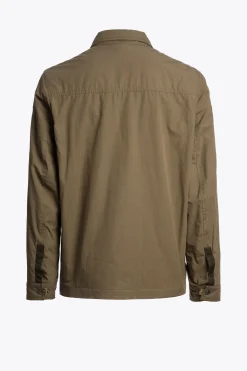 Parajumpers Overhemden-ZACHARY - OVERSHIRT EARTH-DEEP MOSS