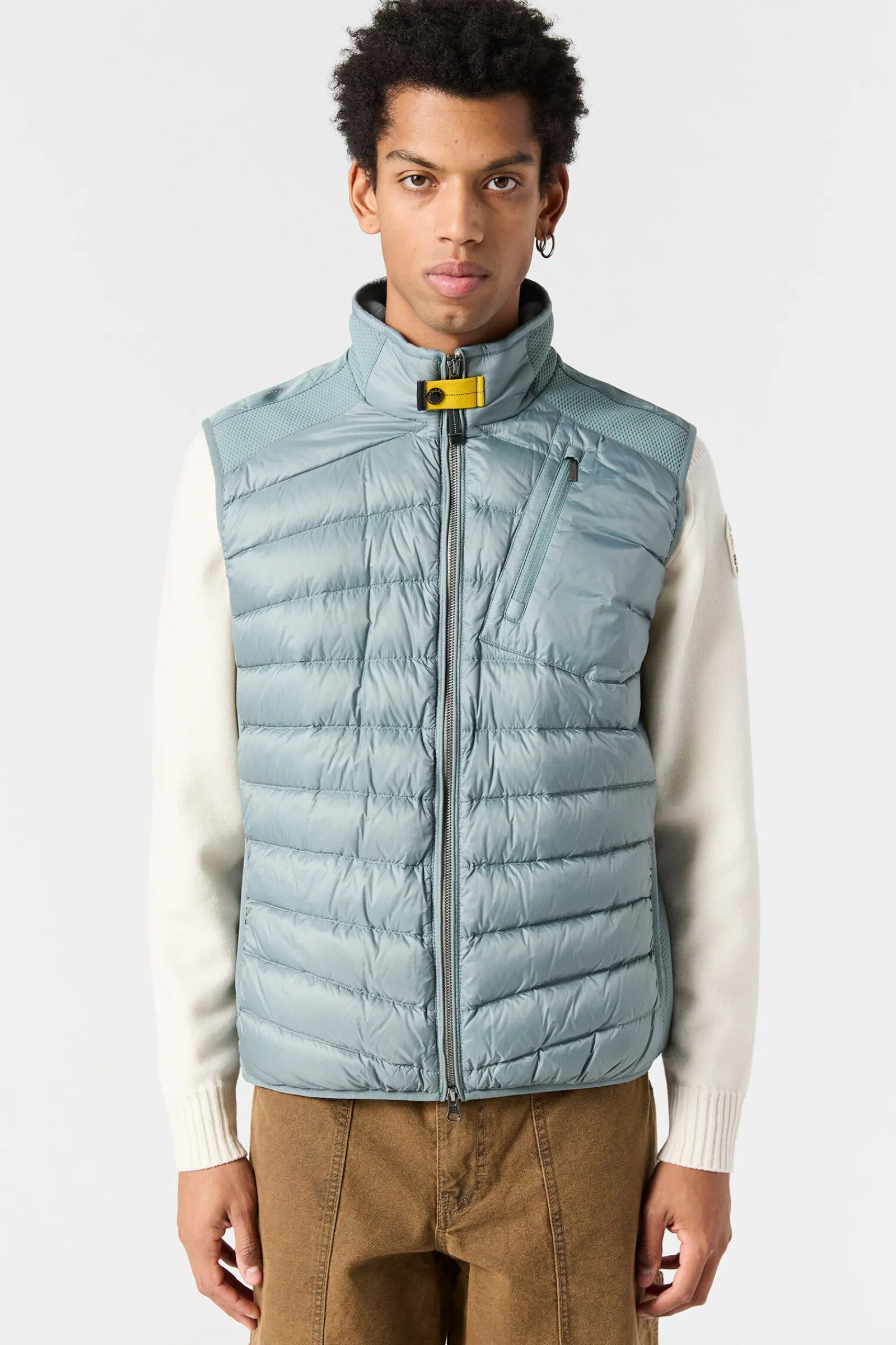 Parajumpers Gilets|Hybrids-ZAVIER - HYBRIDE GILET DEEP MOSS