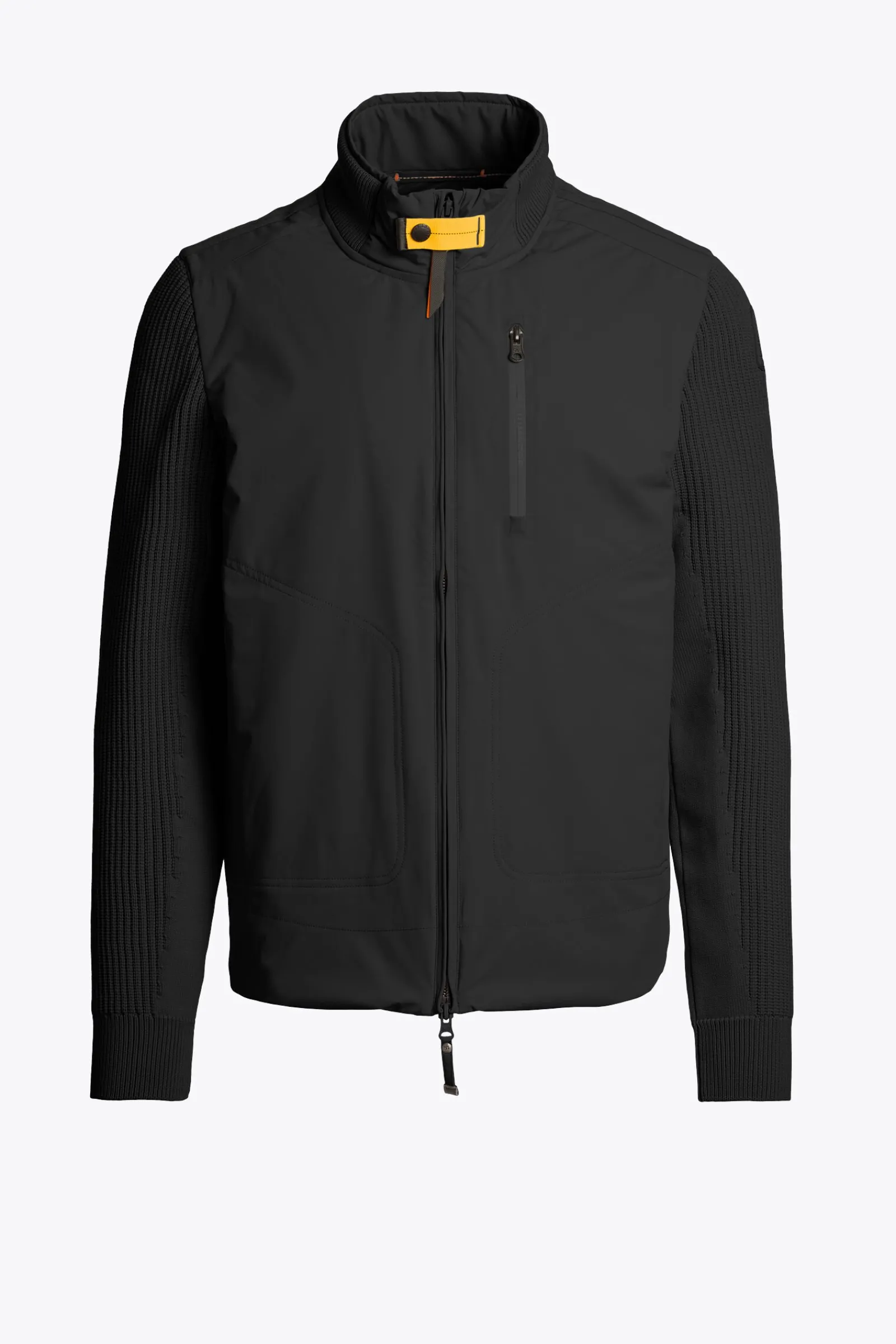 Parajumpers Tricot|Hybrids-ZORBA - VEST MET VOLLEDIGE RITS BLACK