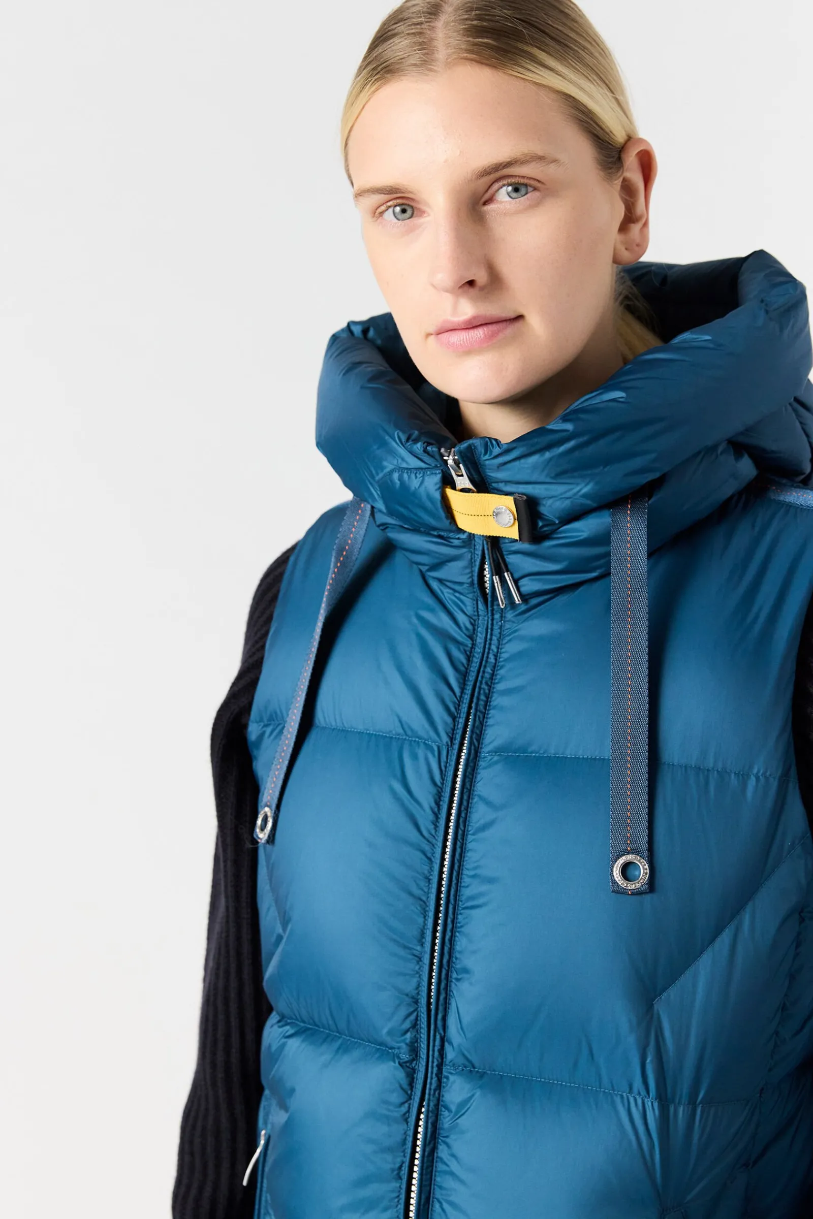 Parajumpers Gilets|Donsjassen-ZULY - GILET MET CAPUCHON SUN KISSED